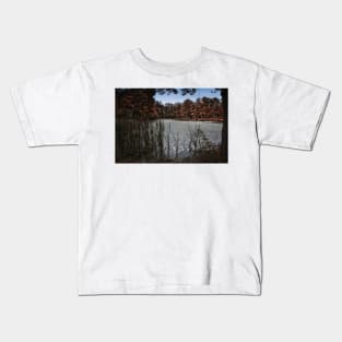 Twilight On The Lake Kids T-Shirt